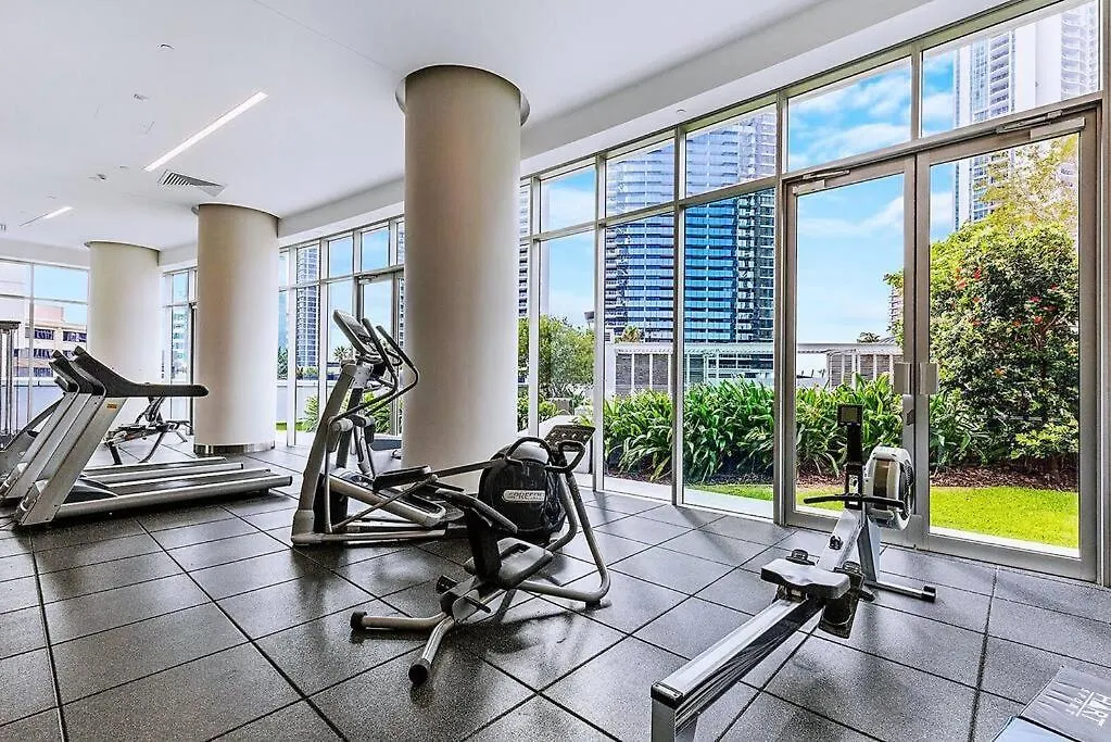 Hilton- Luxury Sky Ocean Lv27 Free Parking Wifi Apartman Gold Coast