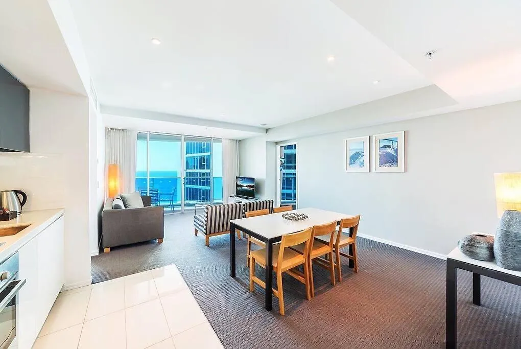 גולד קוסט Hilton- Luxury Sky Ocean Lv27 Large Apartment אוסטרליה