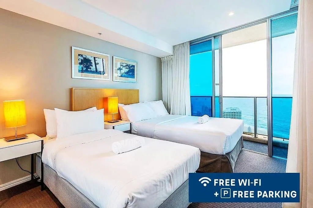 Hilton- Luxury Sky Ocean Lv27 Free Parking Wifi Apartment Gold Coast Australia