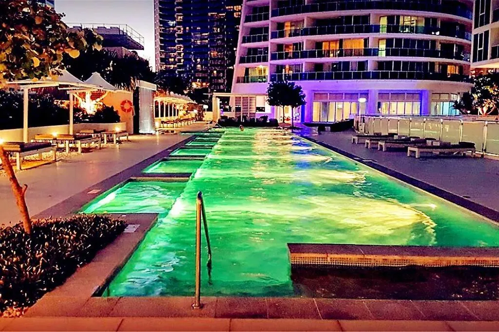 Hilton- Luxury Sky Ocean Lv27 Free Parking Wifi Apartment Gold Coast 0*,
