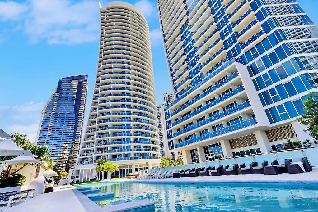 Hilton- Luxury Sky Ocean Lv27 Free Parking Wifi Apartment Gold Coast Australia